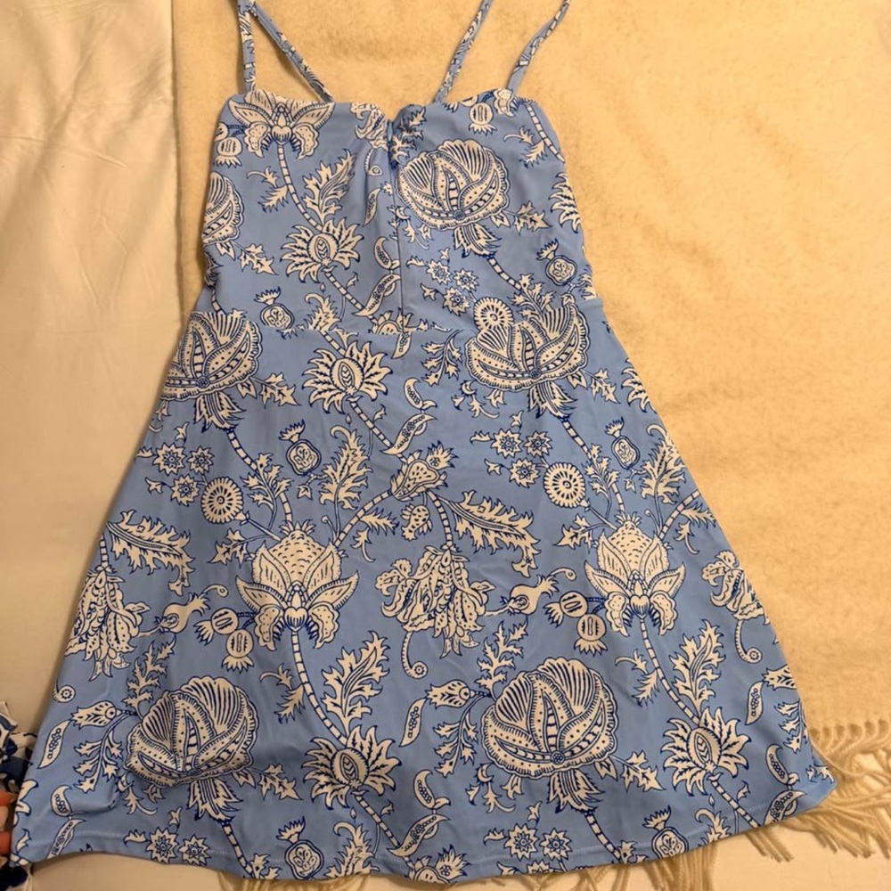 Roller rabbit x target Blue Floral tennis dress